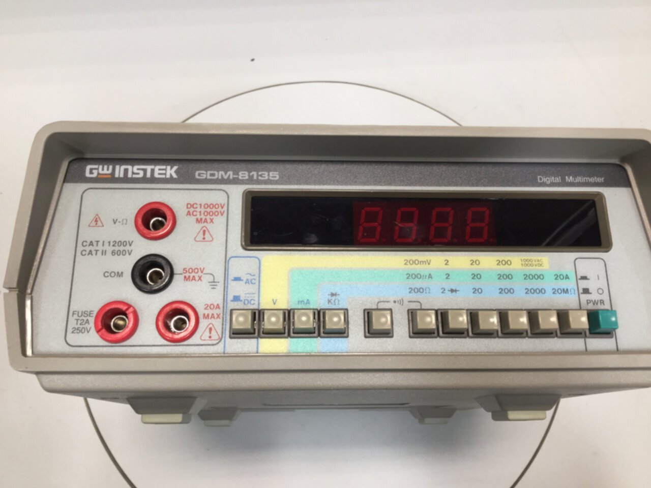 GW INSTEK Digital Multimeter GDM-8135 Used #107277