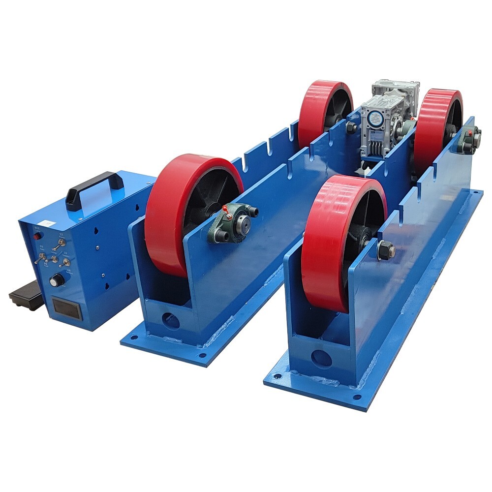4400LB Adjustable Linkage Roller Welding Support Welding Tank Turning Rolls 110V