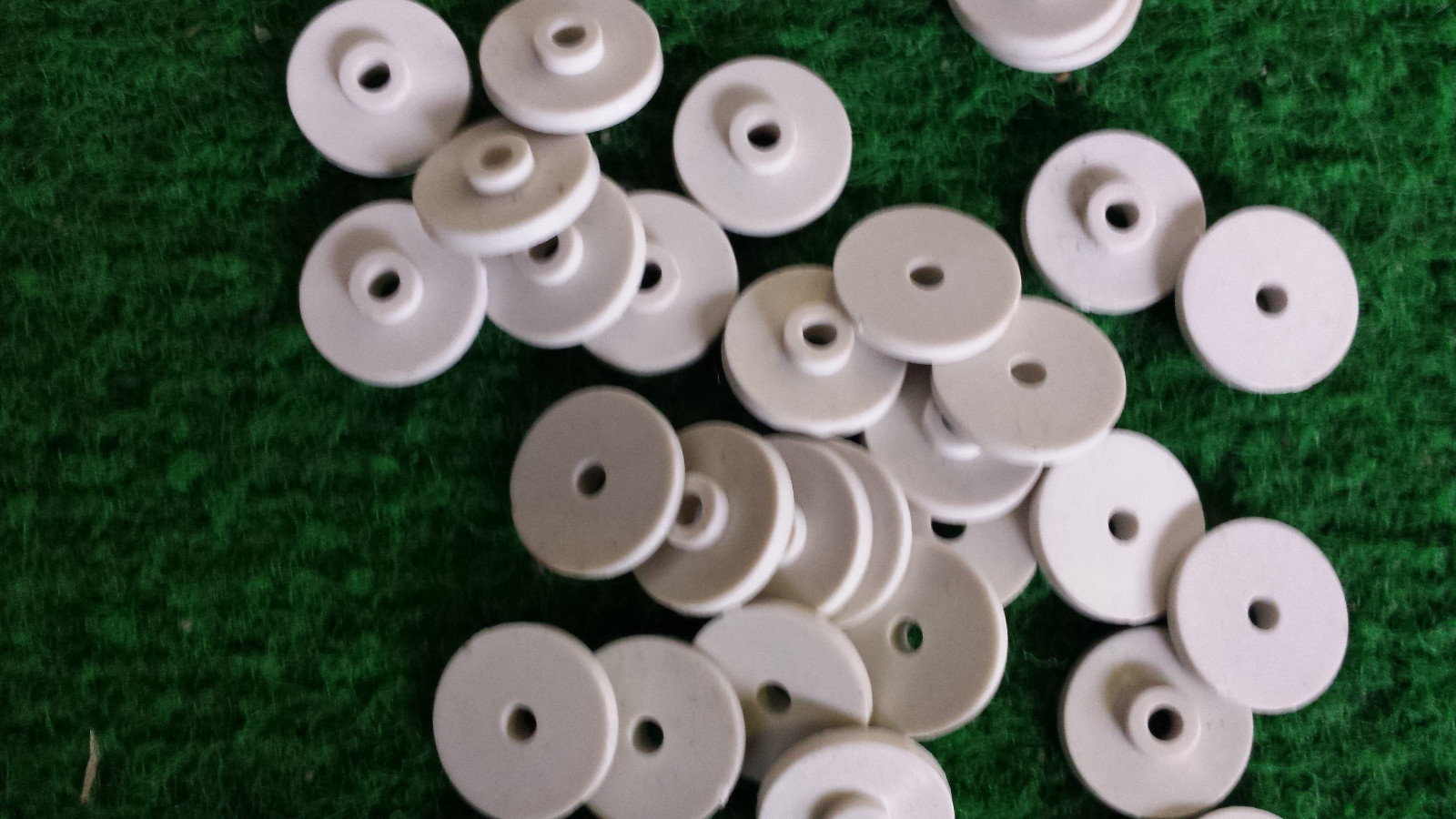 50x INSULATION WASHER Washer Plastic Washer D = 15mm with 3mm BORE