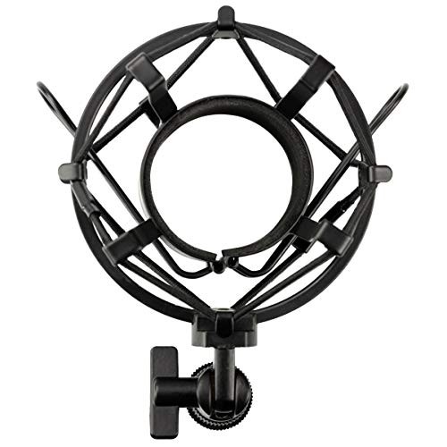 STRMD USB Microphone (Cardioid) Green Screen Shock Mount Tripod Scissor - Black