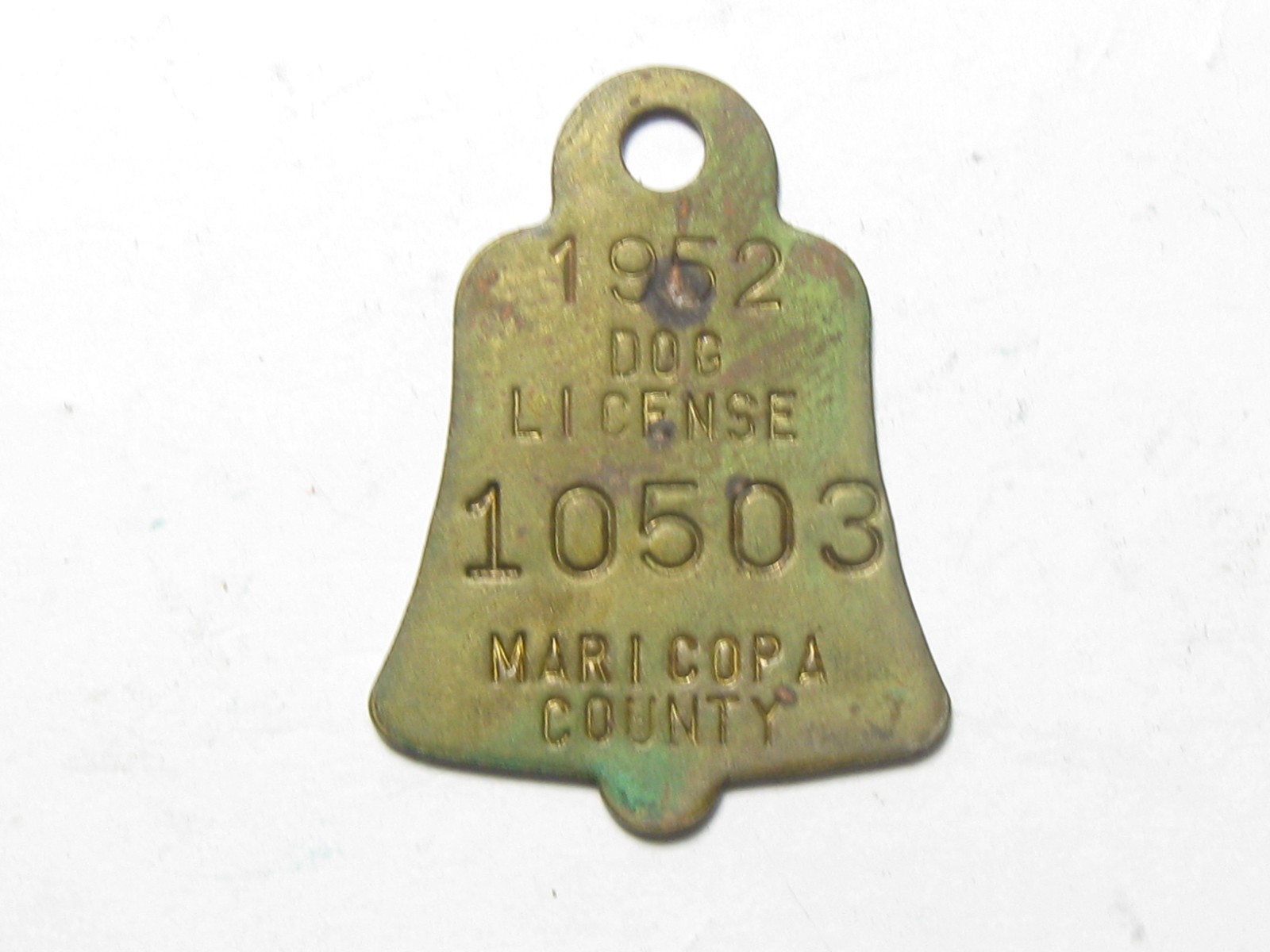 1952 Maricopa County Arizona Dog Tax Tag - #64918