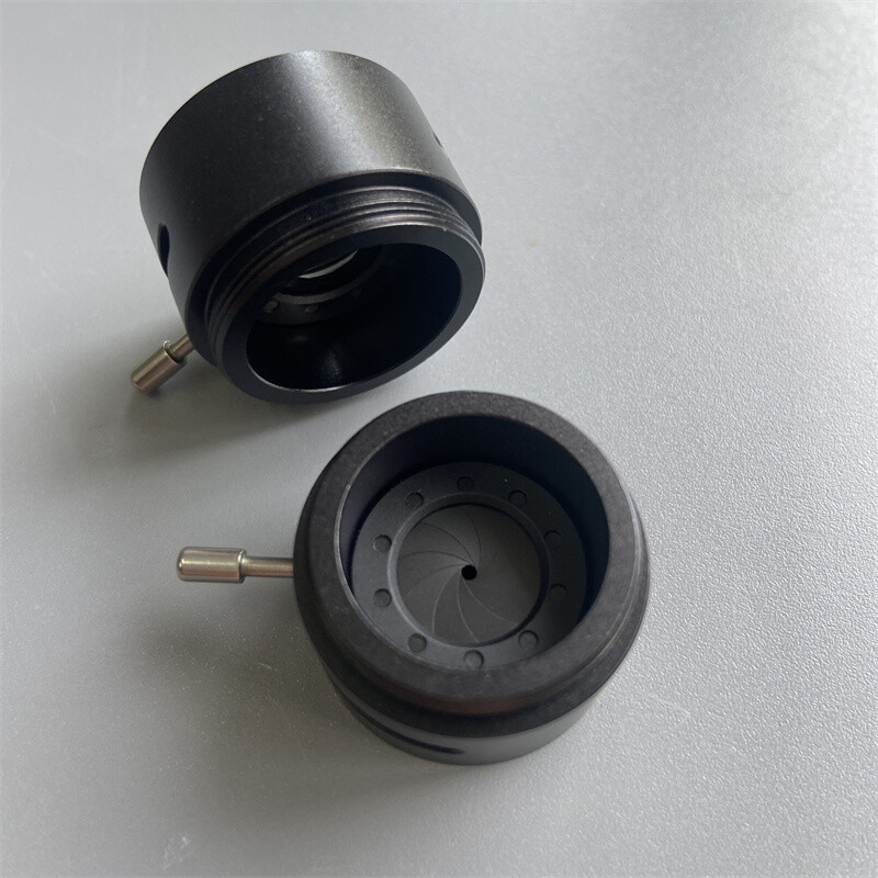 1PC Adjustable Aperture 1-12mm Iris Diaphragm C to CS Camera Lens Adapter Ring