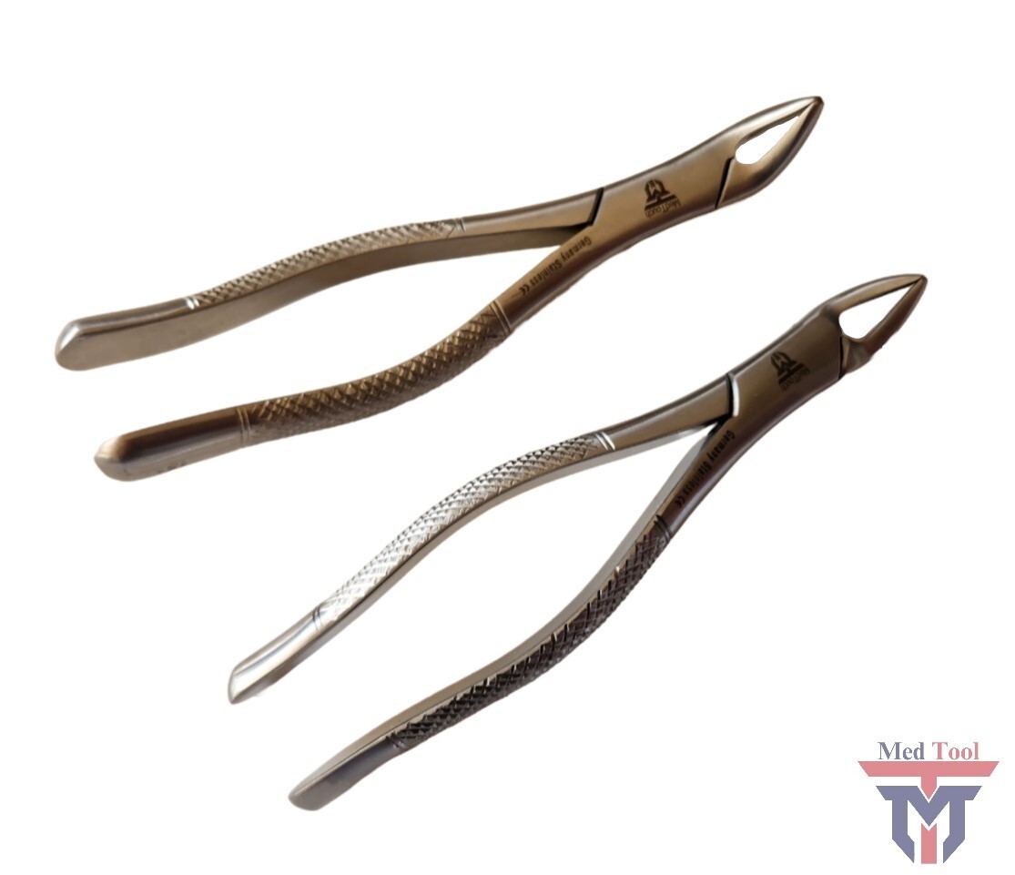 Dental Extracting Forceps 150s & 151s Surgical Extraction Tools Set German Grade
