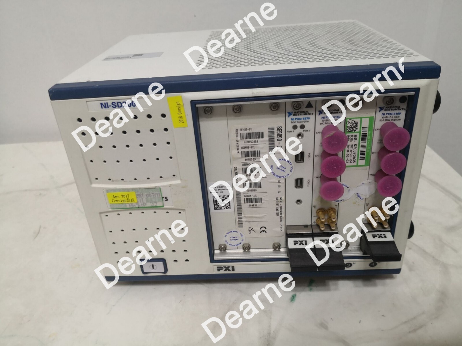 1PC National Instruments NI PXIe-1071+2*PXIE-5160+PXIE-8379 NI SD200 Chassis/
