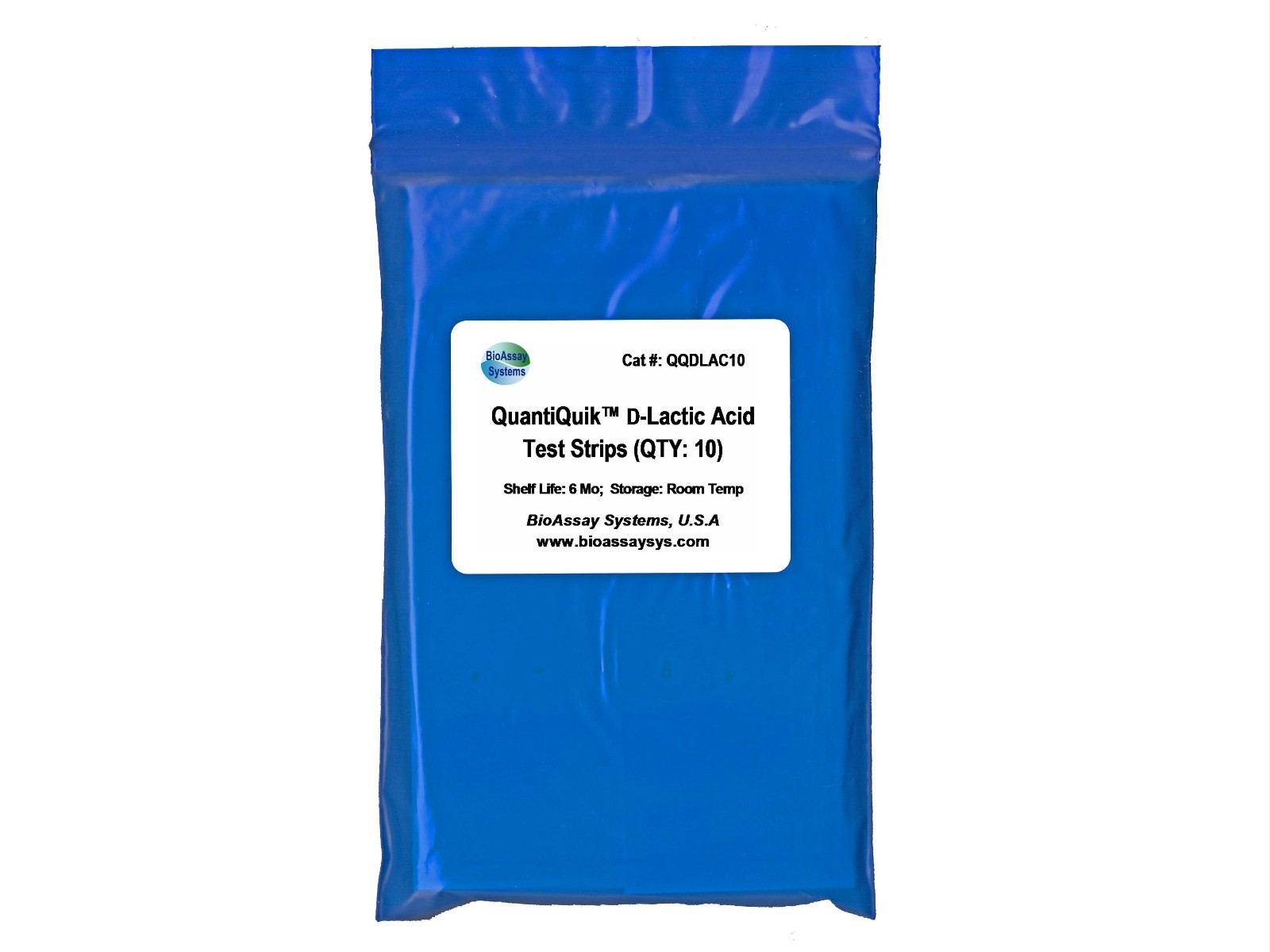 D-Lactic Acid Quick Test Strips