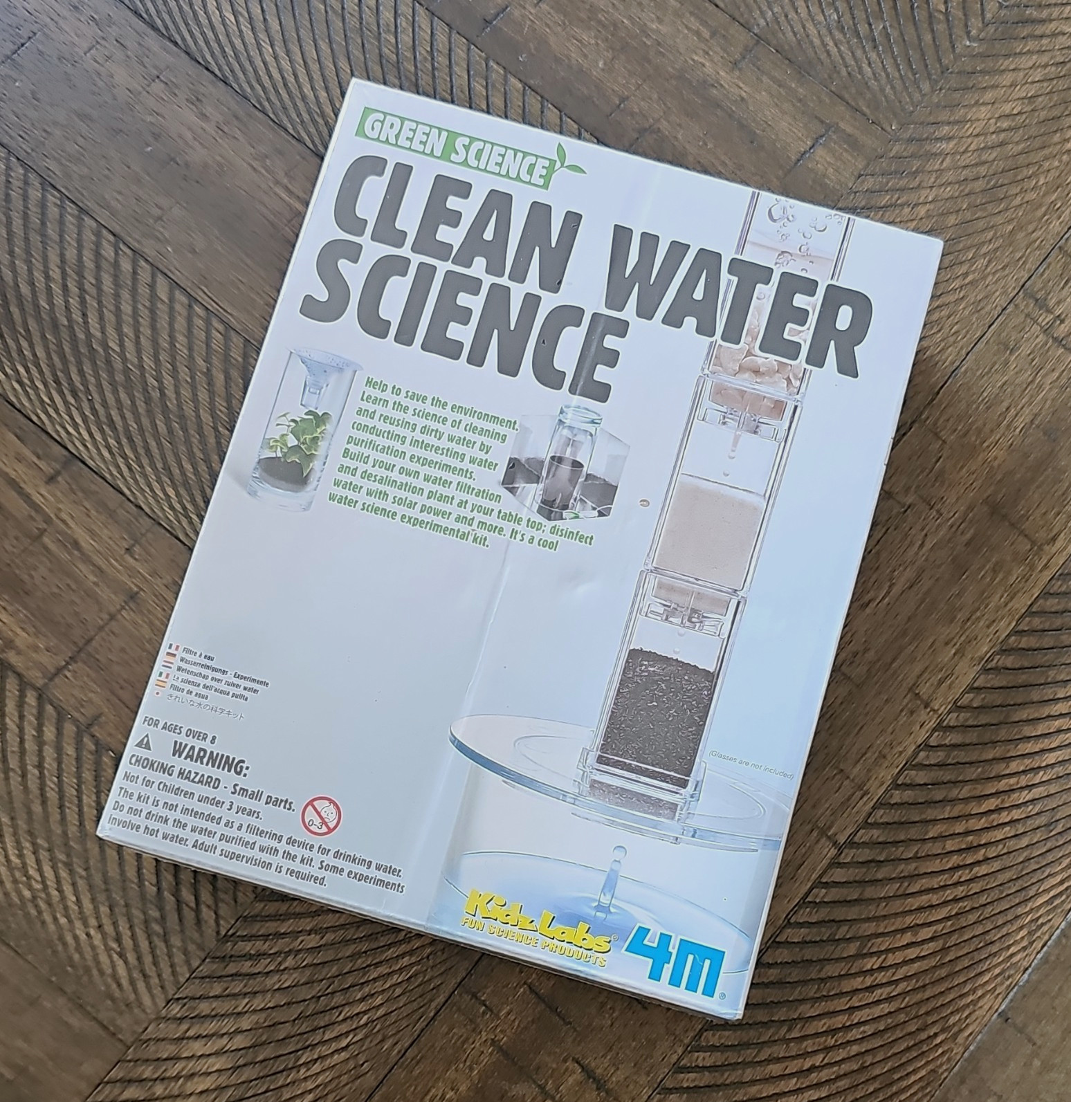 4M Green Science Clean Water Educational Science Experiment Kit, Age 8+ (2008)