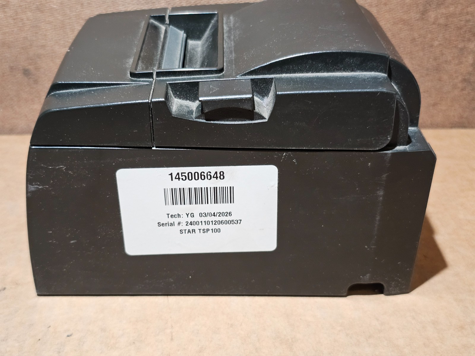 2xStar Micronics TSP100II Eco futurePRNT Receipt POS Printer USB 143IIU - Square