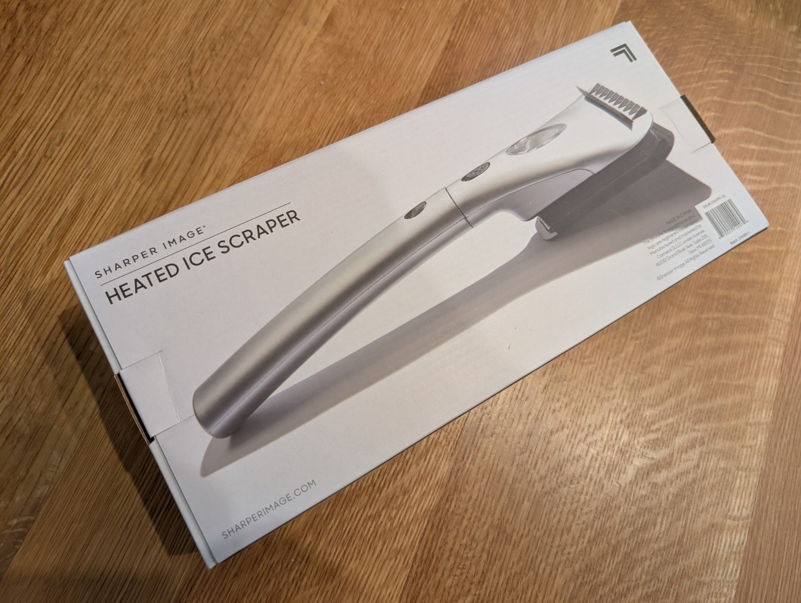 Sharper Image Heated Ice Scraper, New and Unopened