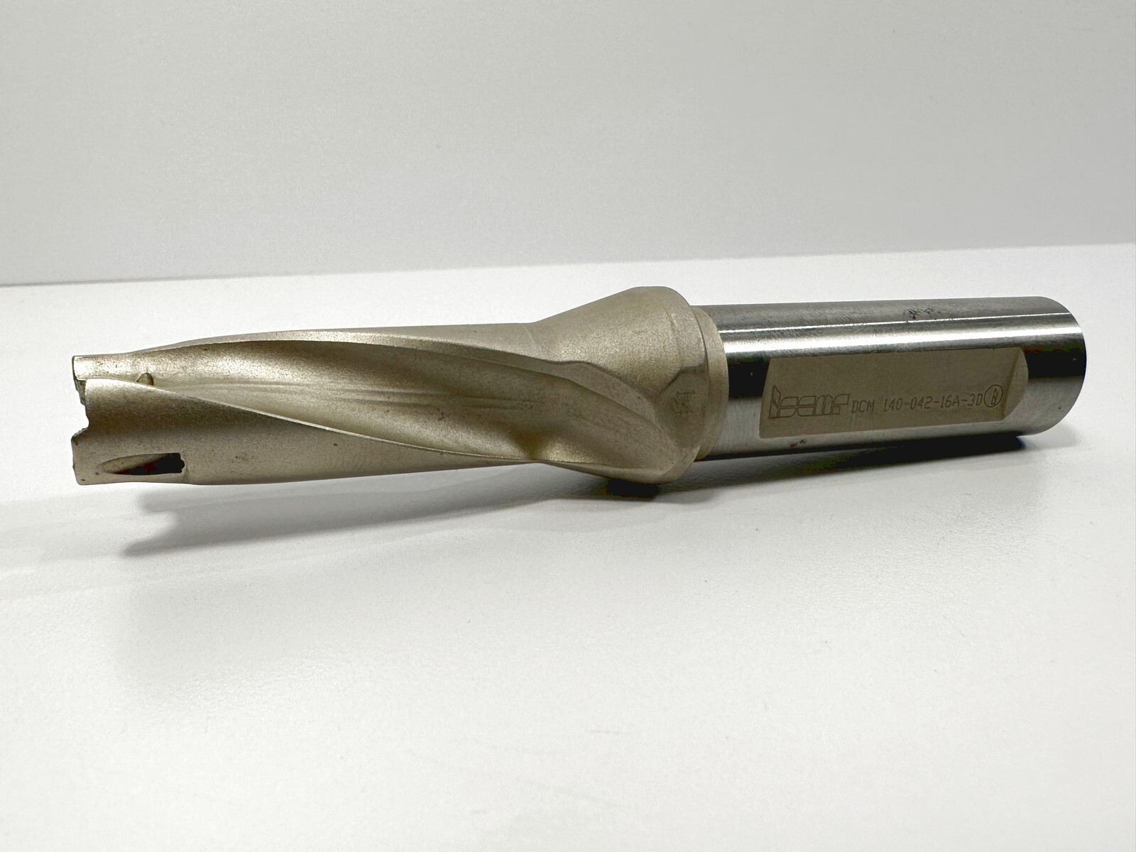 ISCAR DCM 140-042-16A-3D Used Indexable Drill Body 16mm Shank 1pc