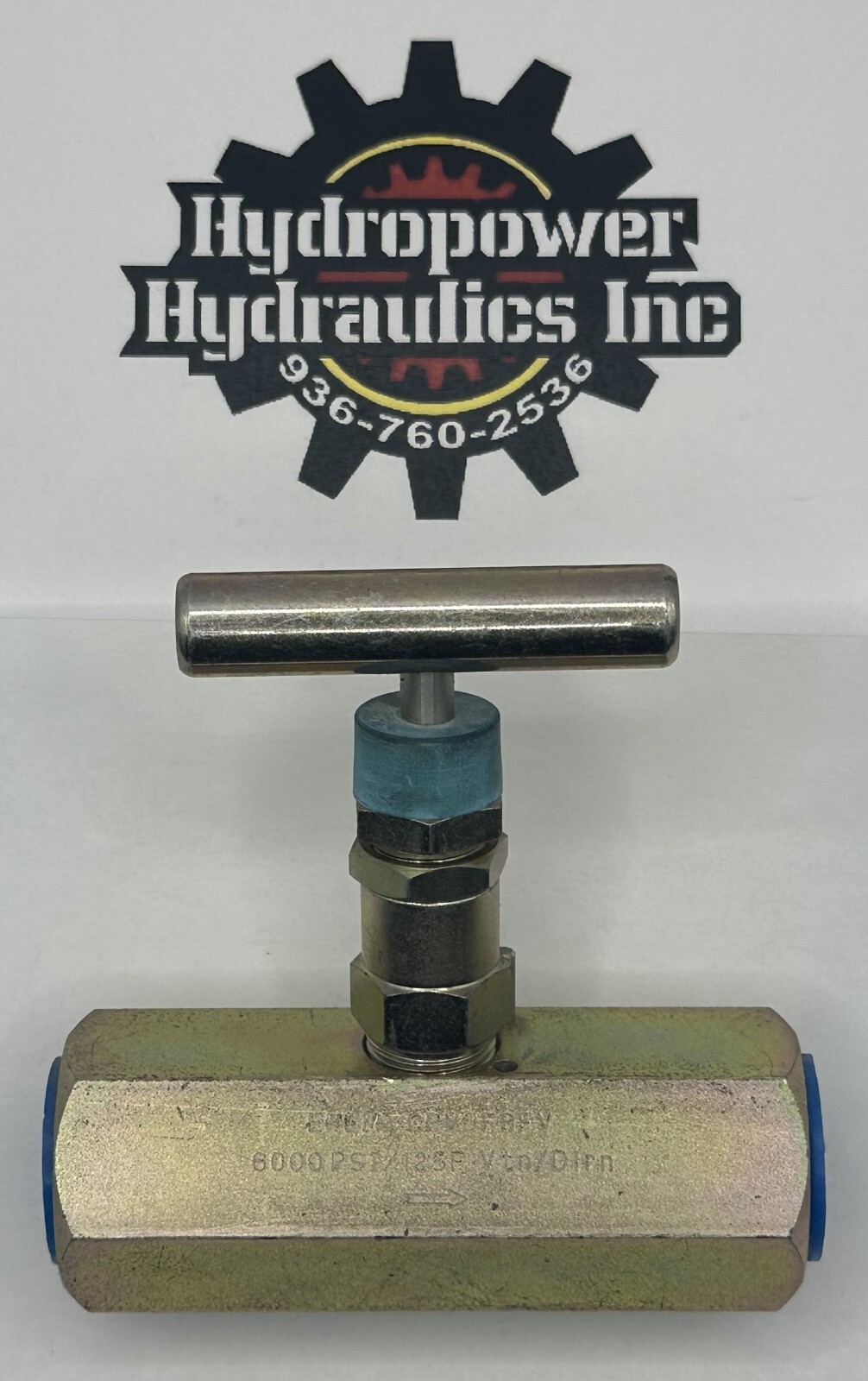 CPV8F8VF, ENFM, Needle Valve 6,000 psi