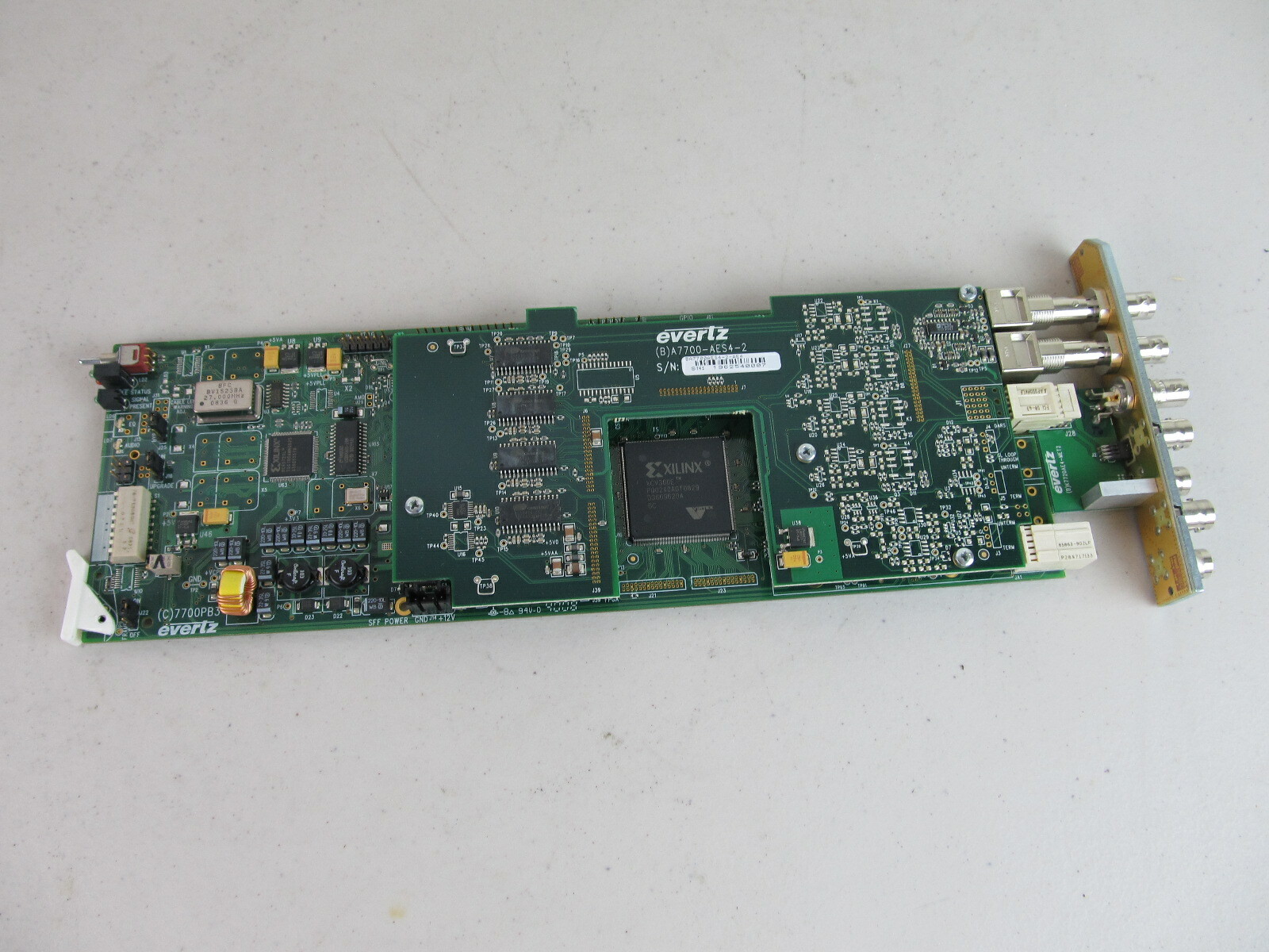 Evertz 7720AE4 SD-SDI 4 Channel AES Embedder