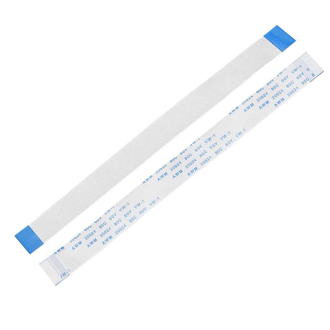 Flexible Flat Cable, 24 Pin 0.5mm Pitch 150mm FPC FFC Ribbon Cable 20Pcs(A Type)