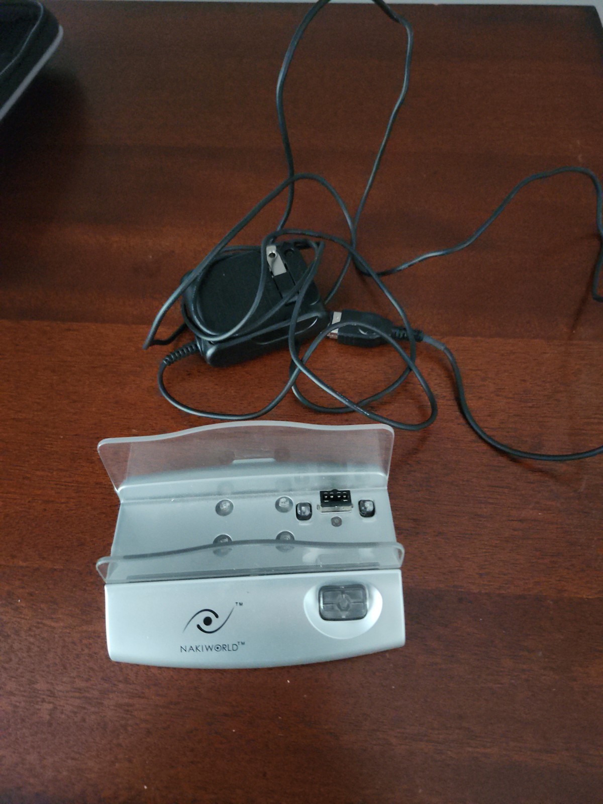 NakiWorld Nintendo DS Docking Station With Glowing Power Cradle & Power Adaptor