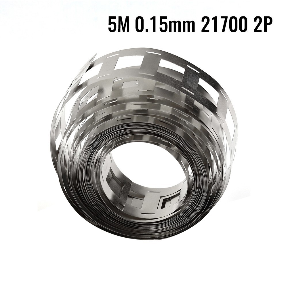 Tapes 1pcs 21700 2P 5M Nickel Strips Tools Ultra-thin Vacuum Welding 0.15mm