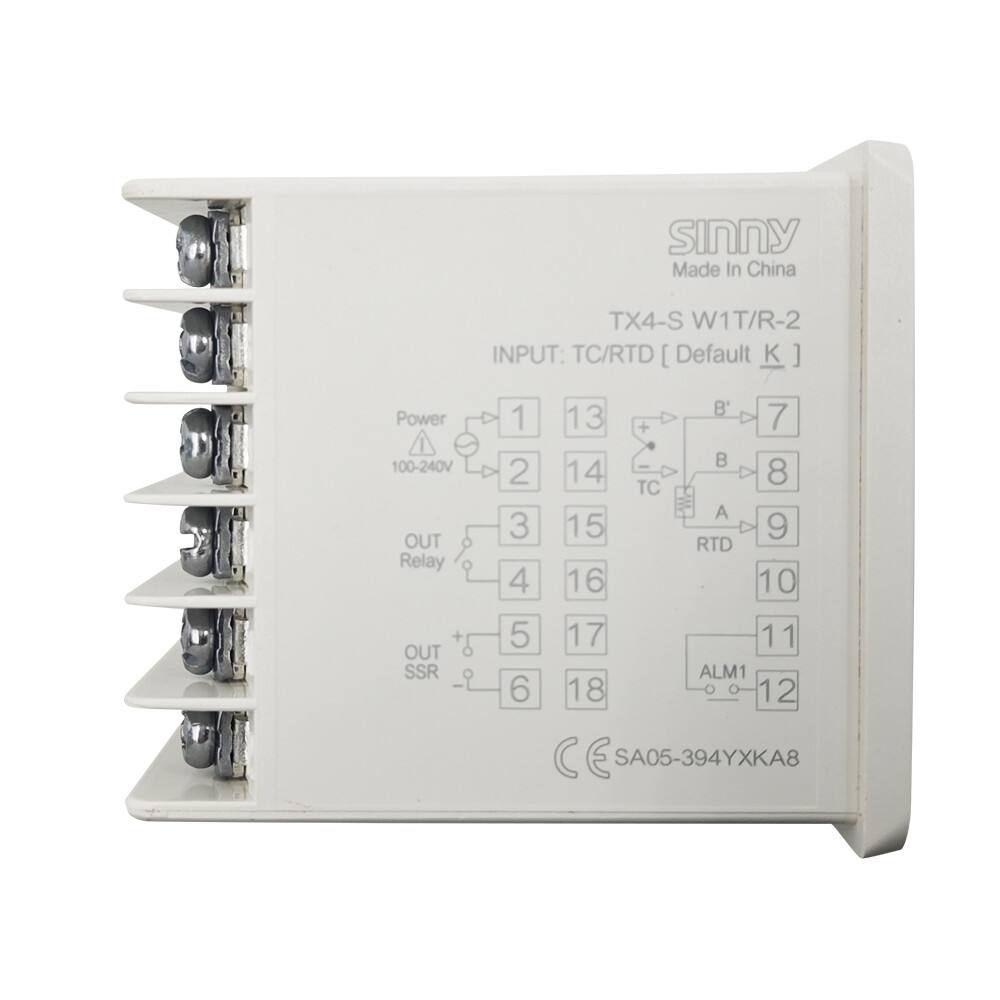 Digital Temperature Controller 100-240VAC/DC PID control Thermostat Relay TX4-S