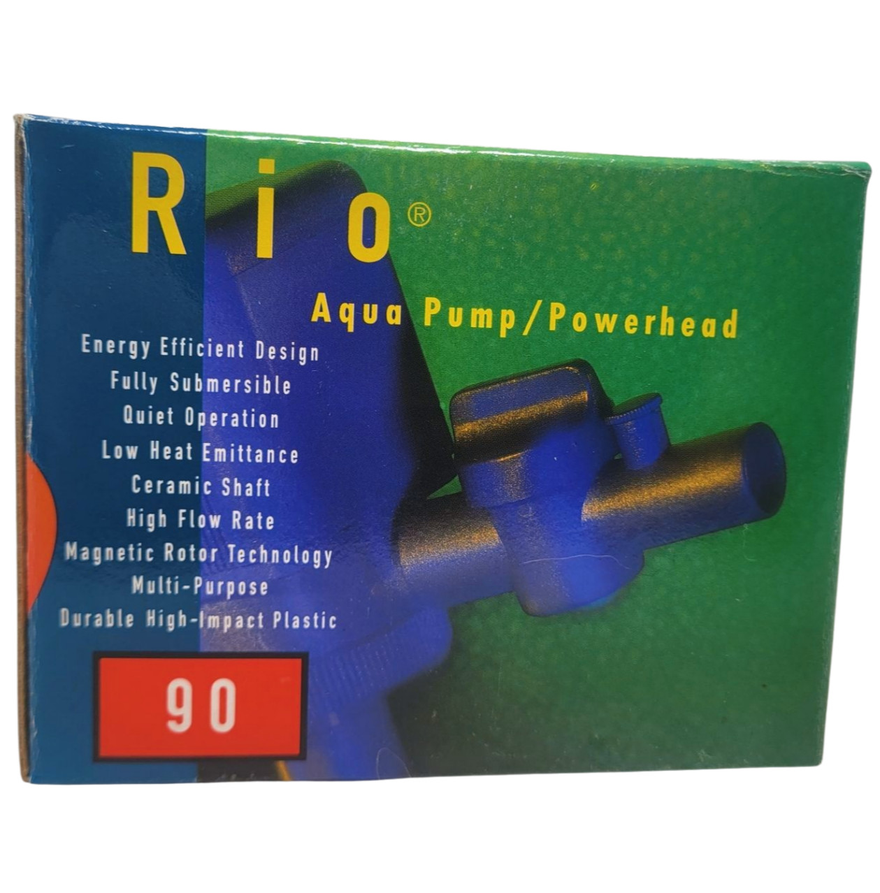 Rio Aqua Pump Powerhead 90 Mini Multi-Purpose Ceramic Shaft High Flow Rate NEW