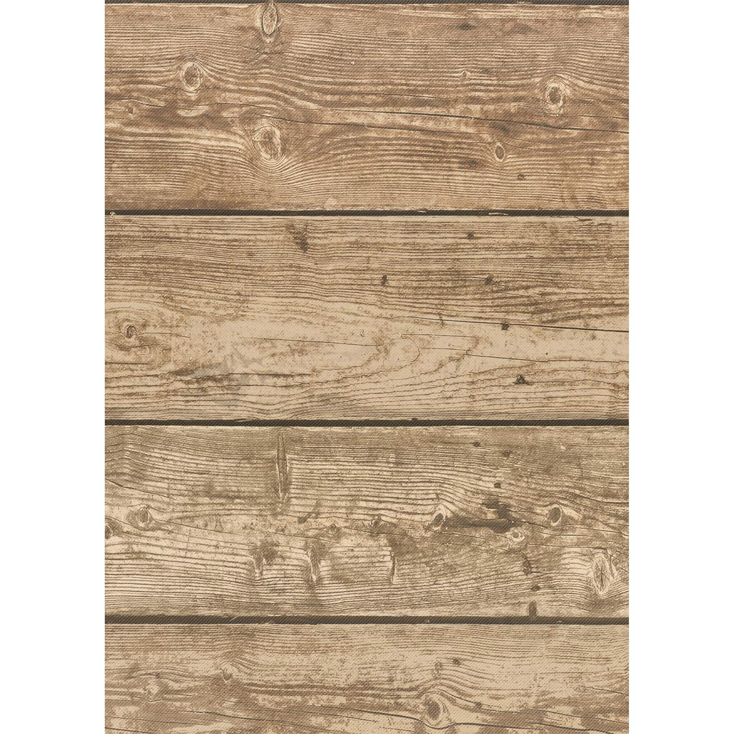 Rustic Wood Design Better than Paper Bulletin Board Roll 4-Pack (TCR32204)