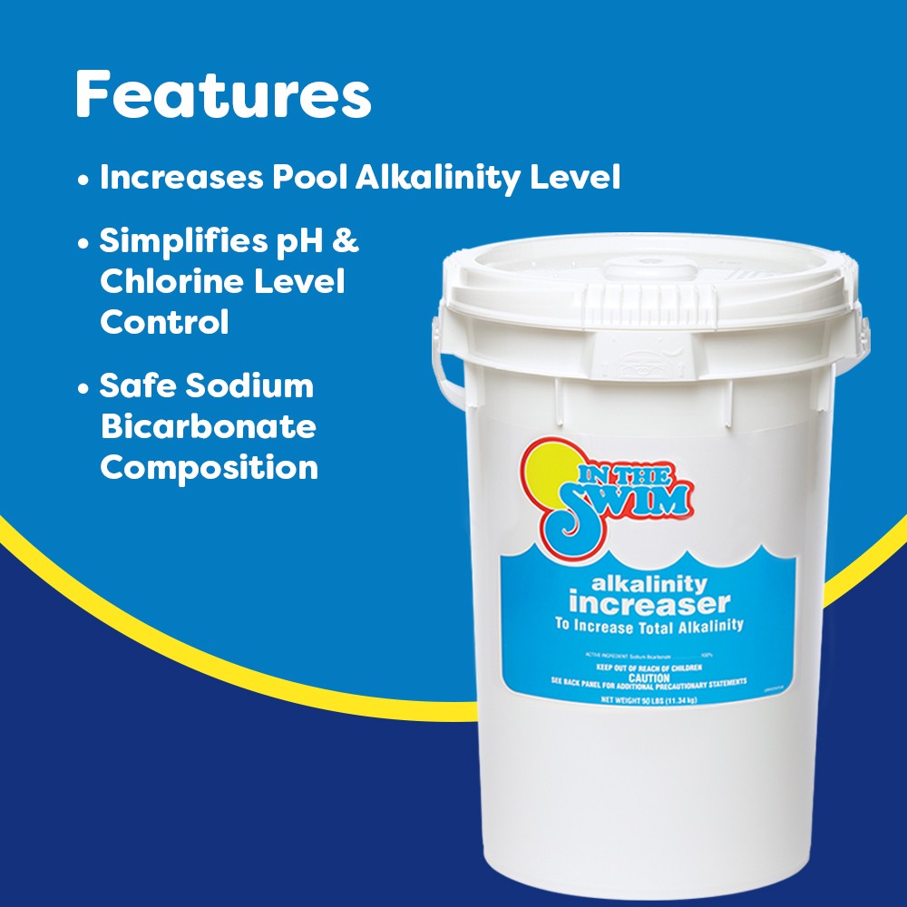 In The Swim pH Increaser and Alkalinity Increaser Bundle: Includes 25 Pound