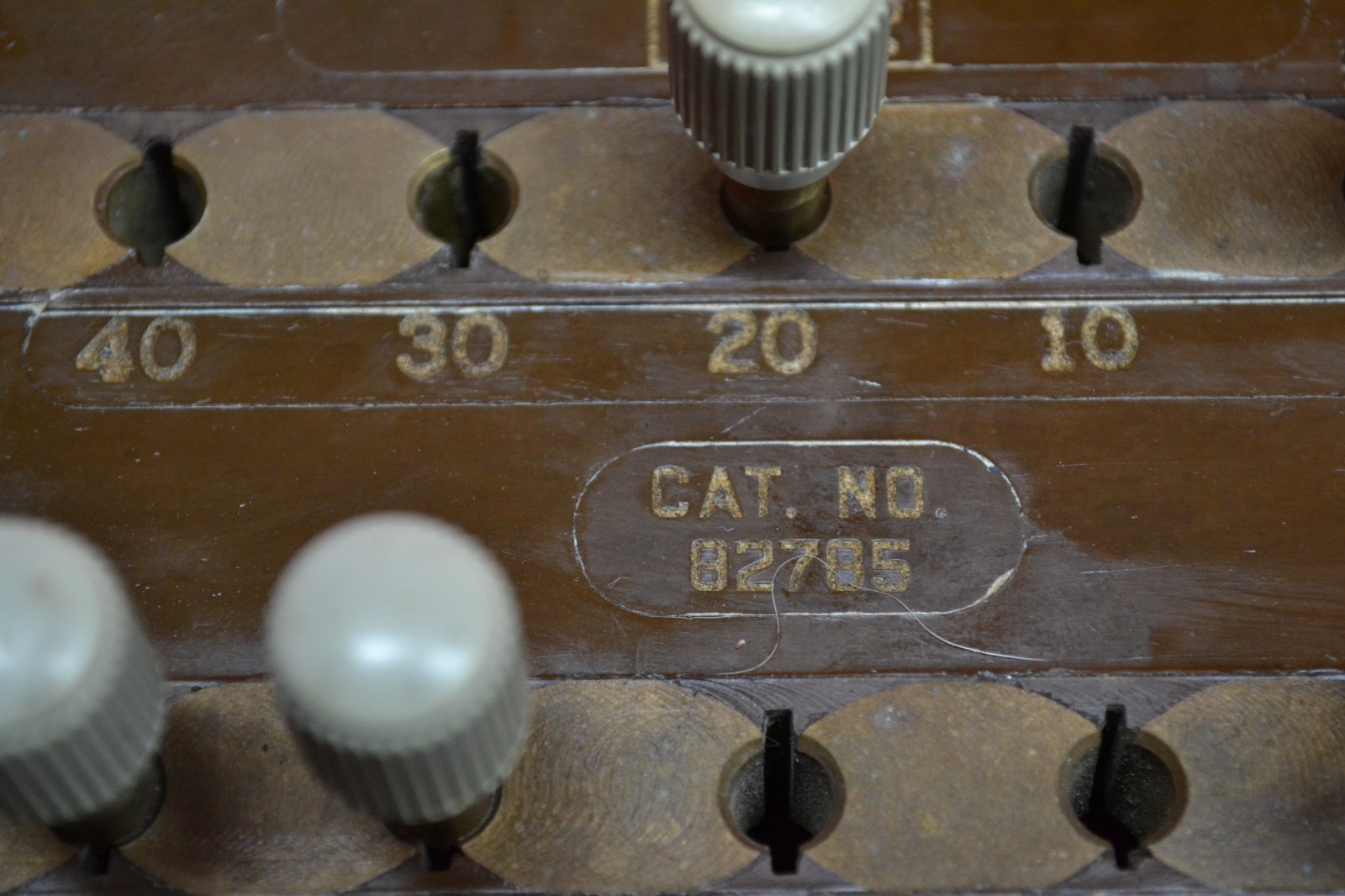 Vintage Central Scientific Cenco Electrical Resistance Decade Box * UNTESTED