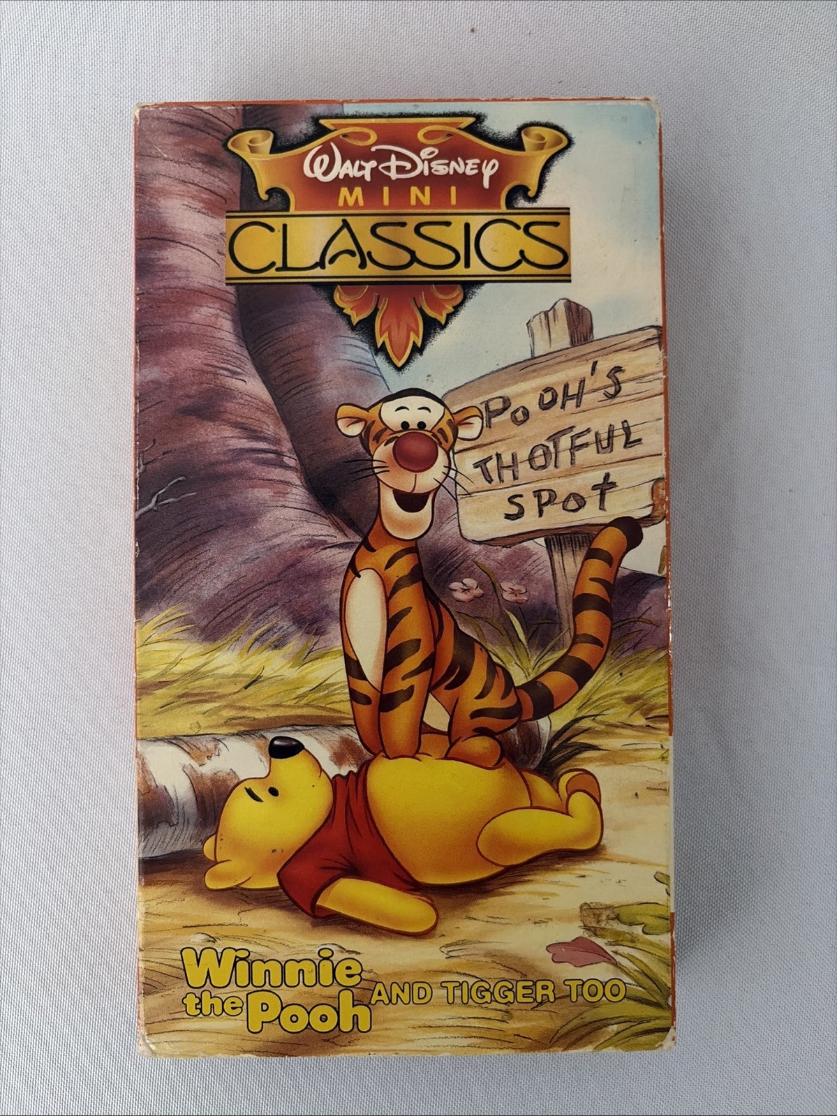 Walt Disney Mini Classics Winnie the Poo And Tiger Too (VHS,1991)