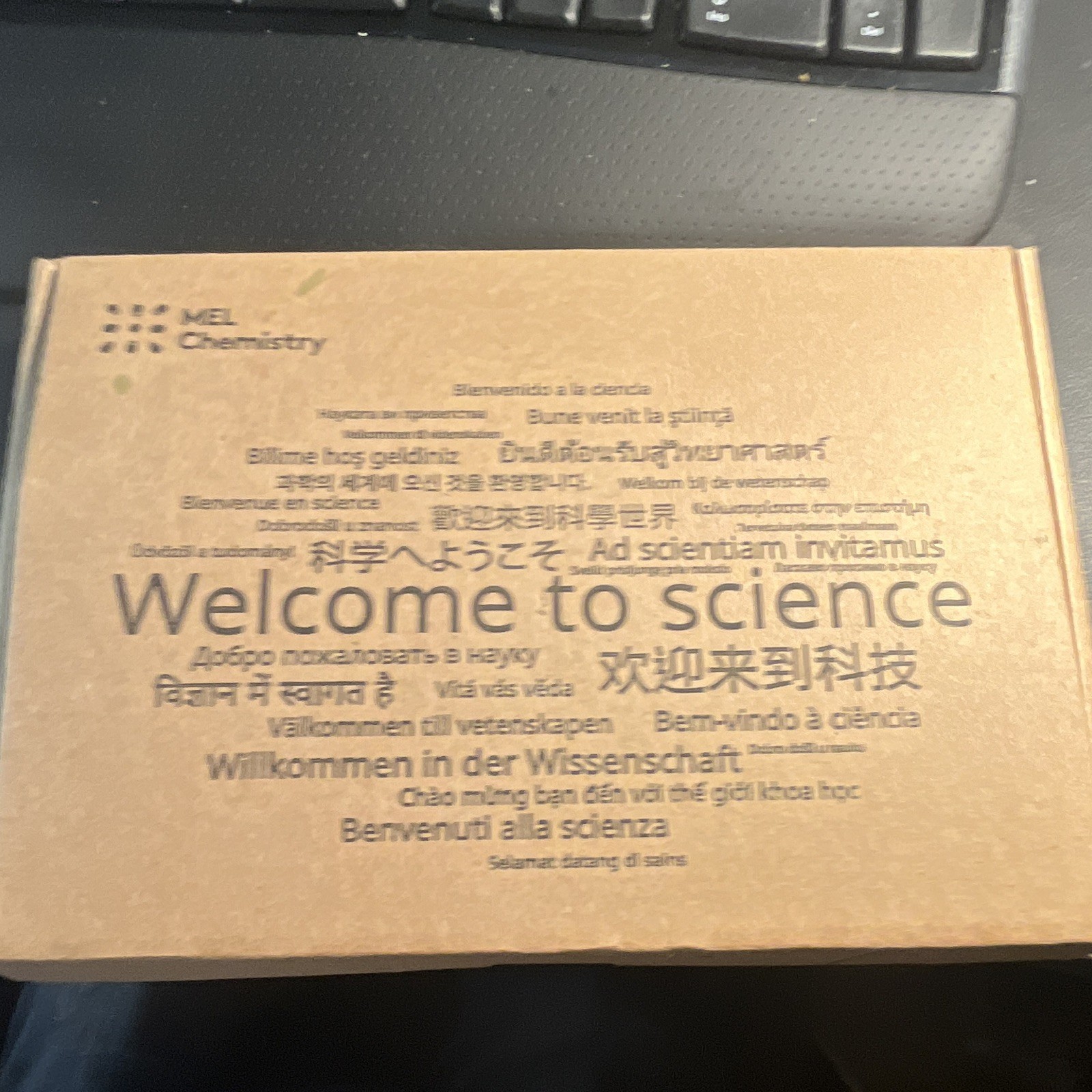 MEL Science Chemistry Experiment Kit Box w/ Reagent Bottles & Supplies 17+ Years