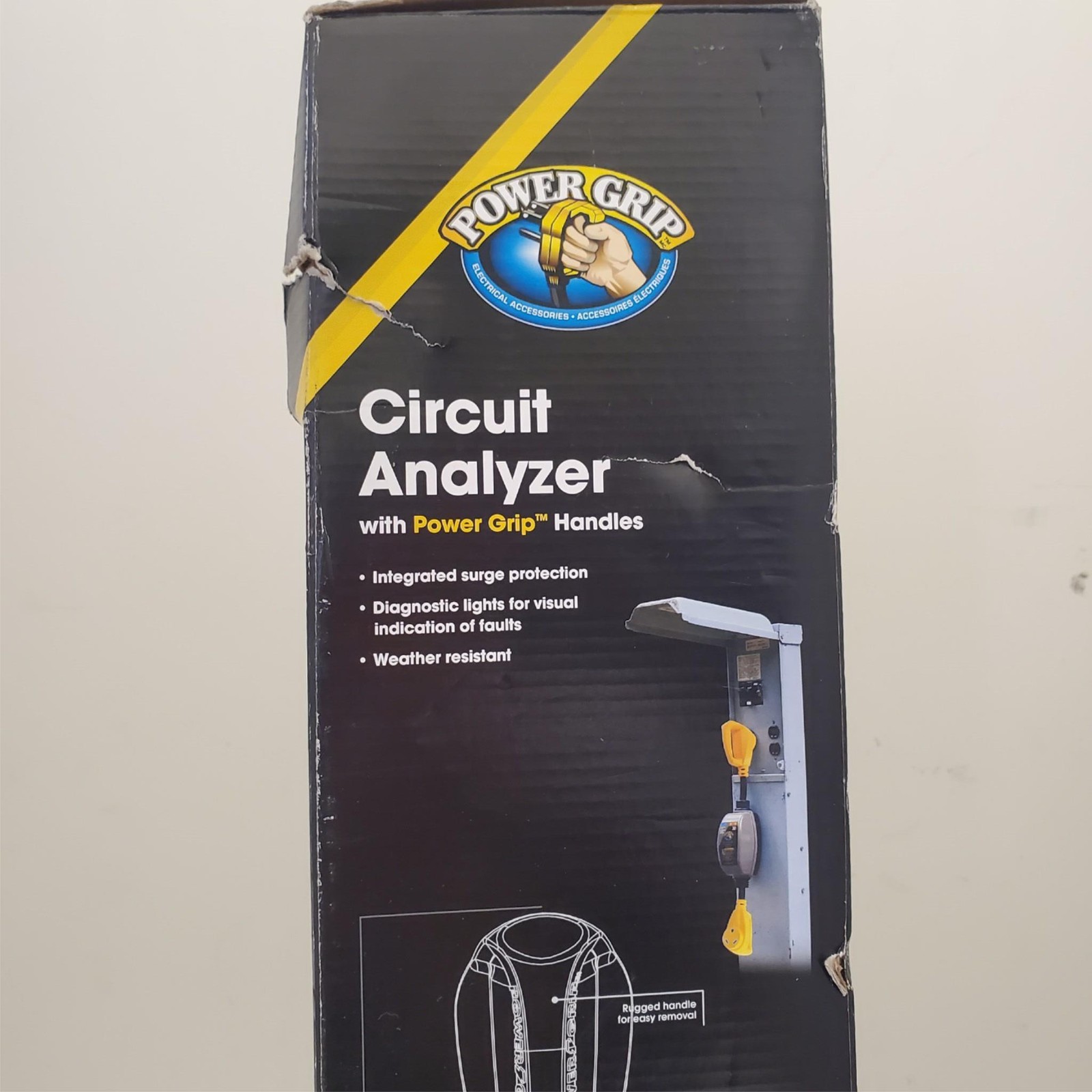 Camco Power Grip 30A RV Circuit Analyzer Plug Surge Protector