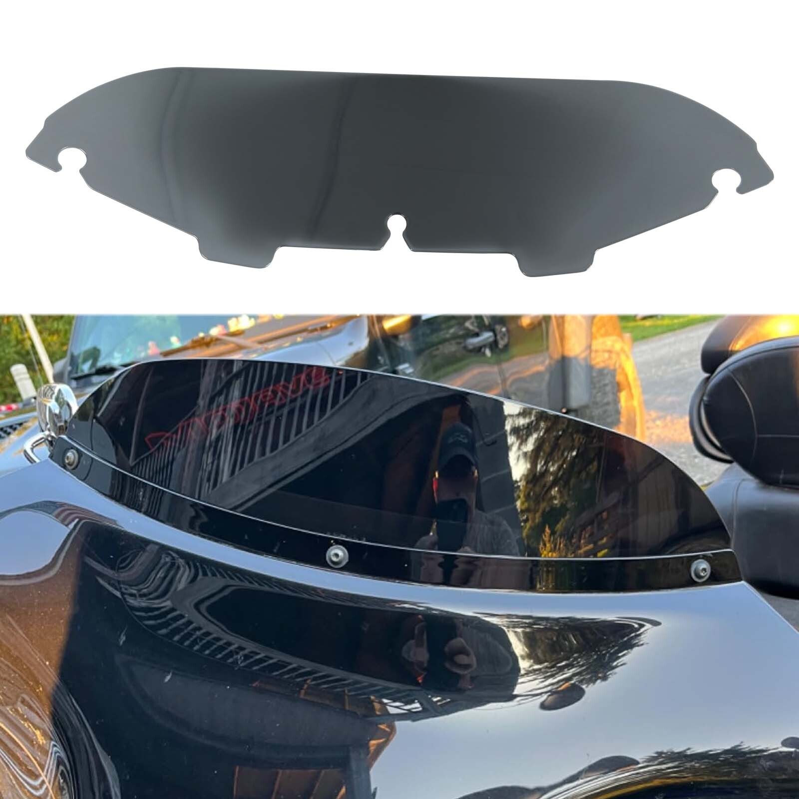 4.5" Windshield Windscreen For Harley Electra Street Glide FLHT 1996-2013 Smoke