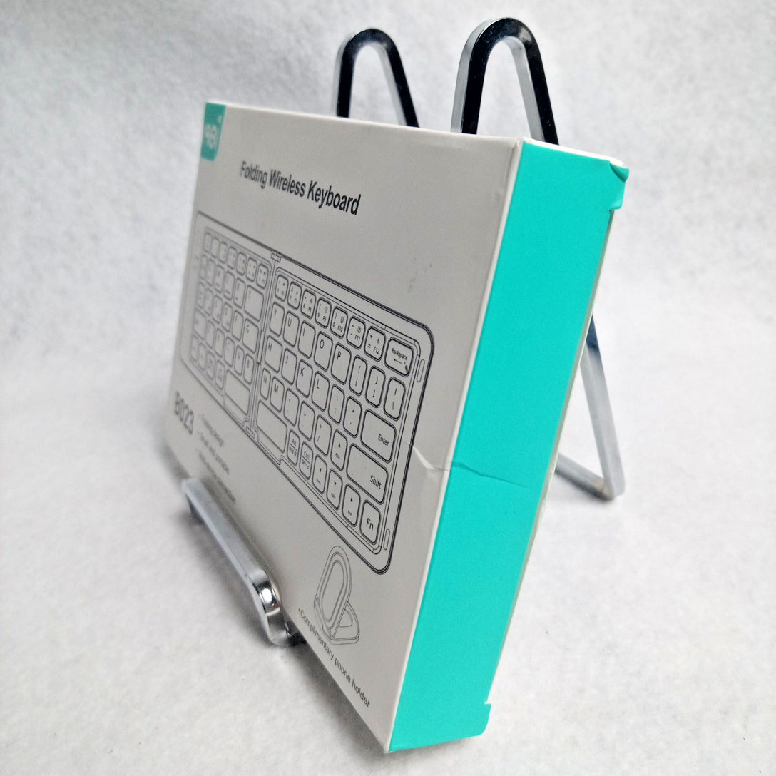 Mini Foldable Bluetooth Keyboard with Touchpad Wireless Phone Tablet NIOB