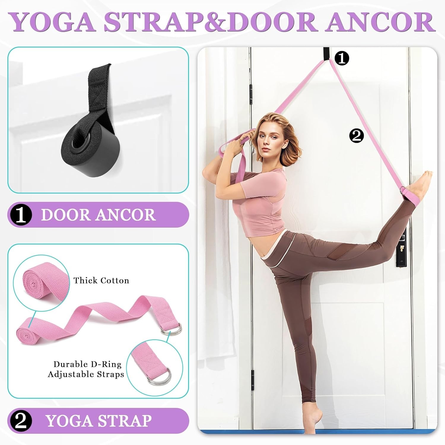Multi-functional yoga wheel set, including soft foam roller