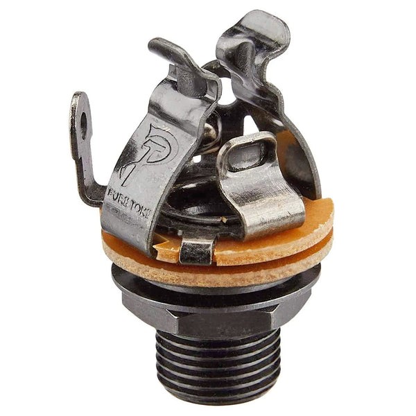 Pure Tone Mono Multi-Contact 1/4" Output Jack (1), Black Nickel