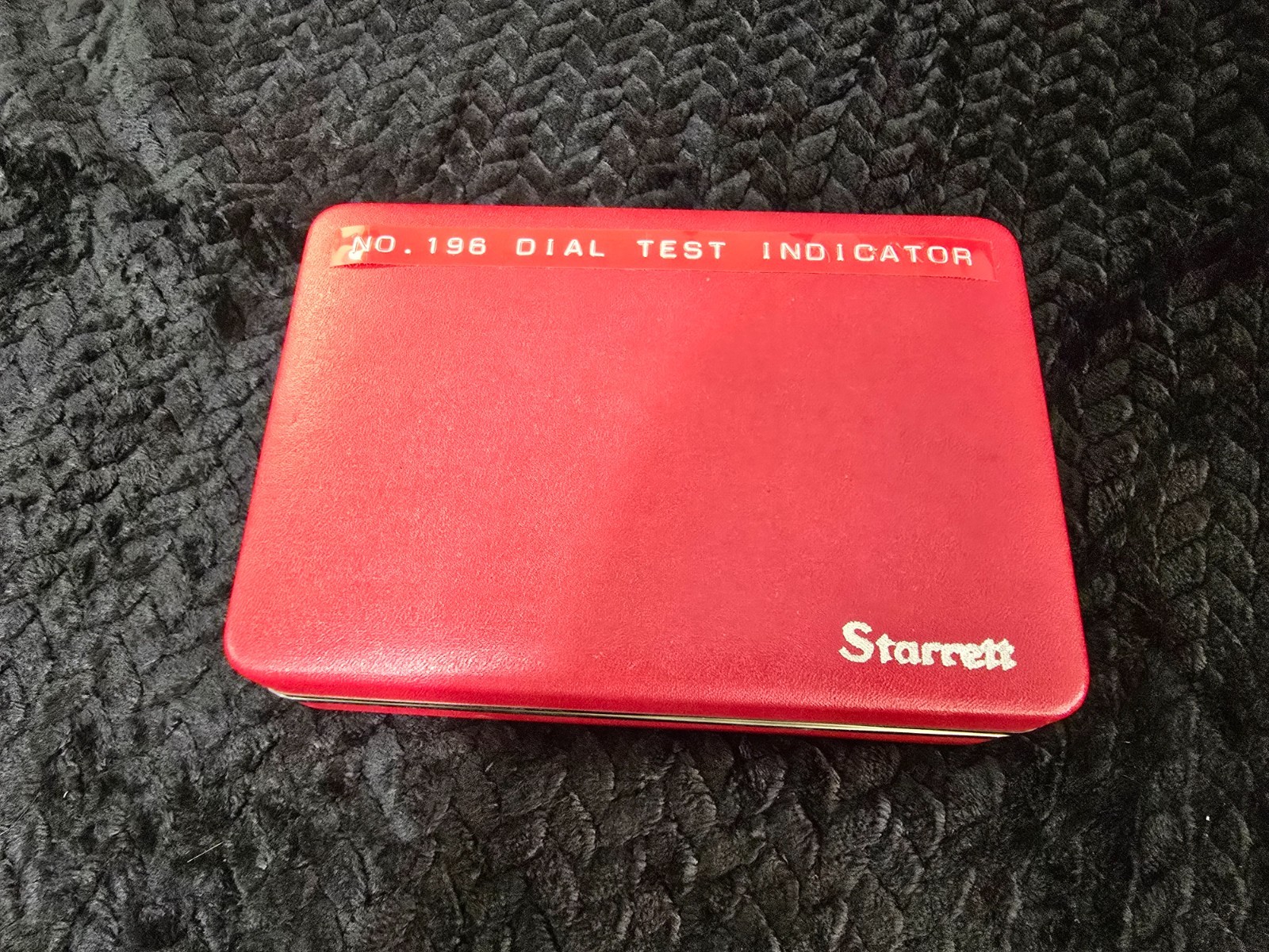 Vintage Starrett No 196 Dial Test Indicator Kit Excellent Condition