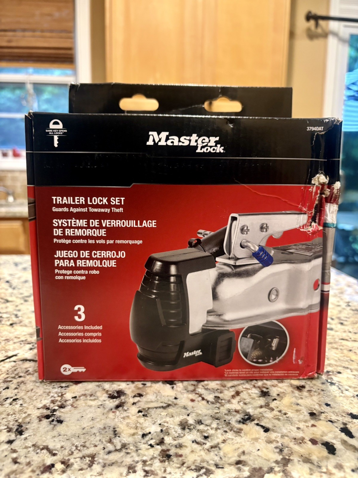 Master Lock Starter Sentry 3794DAT  ANTI THEFT DEVICE