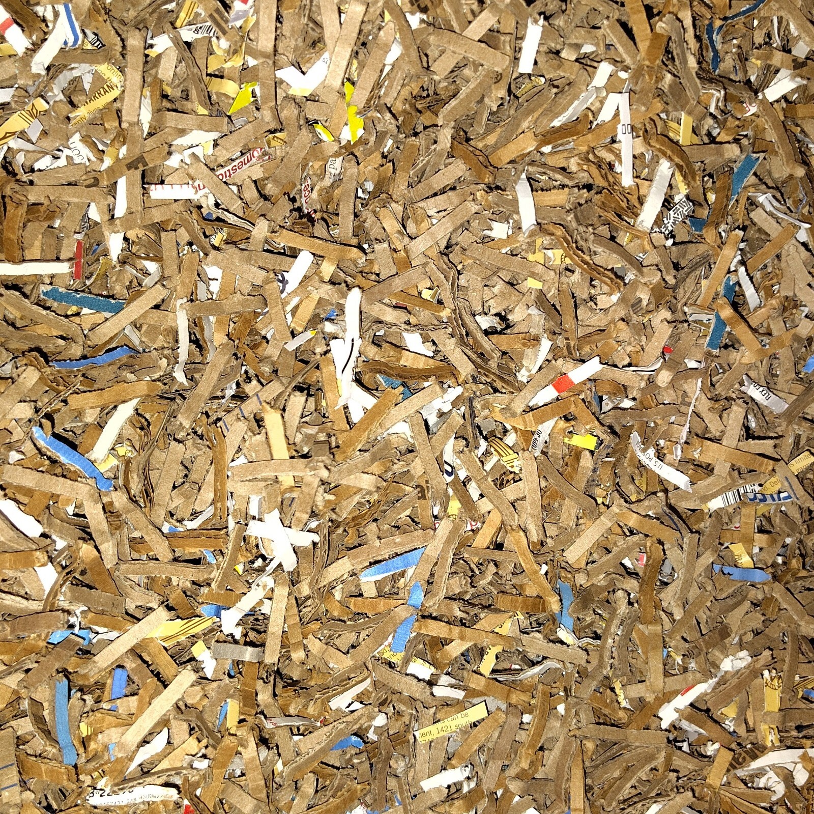 5.5 lb Shredded Micro Cardboard Vermicompost Void Fill Eco Friendly Compostable