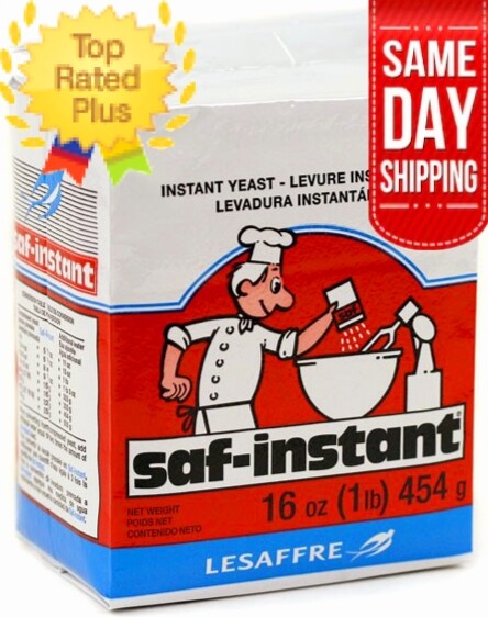 Lesaffre saf-instant Dry Yeast 16 oz 1 pound