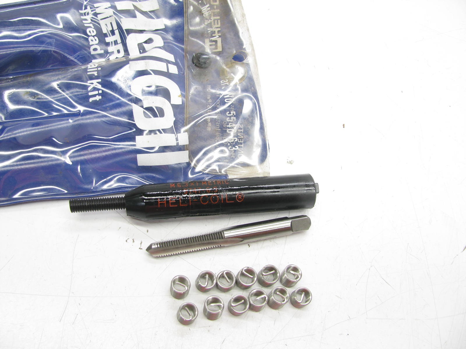 Helicoil 5546-6.3  -  M6.3  X 1 Metric  Thread Repair Kit With Inserts