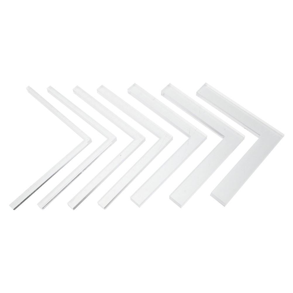 7pcs Card Making Alignment Guides: Layering & Matting Spacers Card Corners