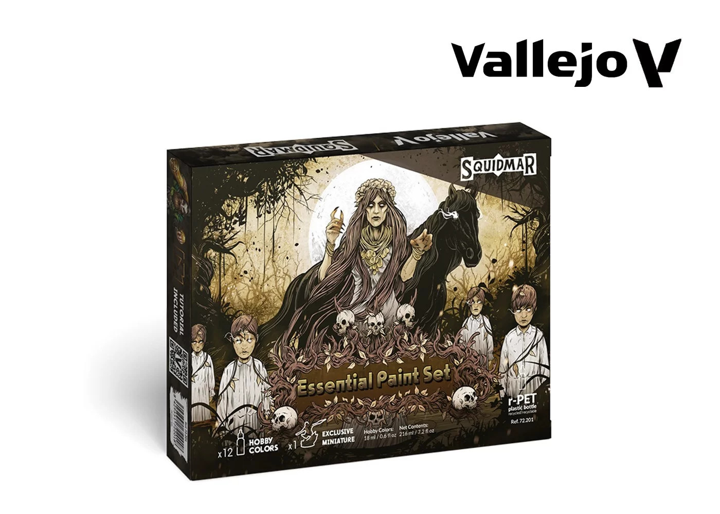 Squidmar Miniatures Paint: Essential Paint Set by Vallejo