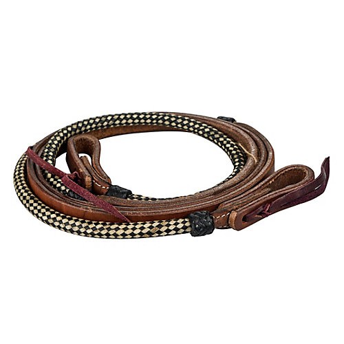 Tabelo Contest Reins w/Water Ties 5/8x75ft