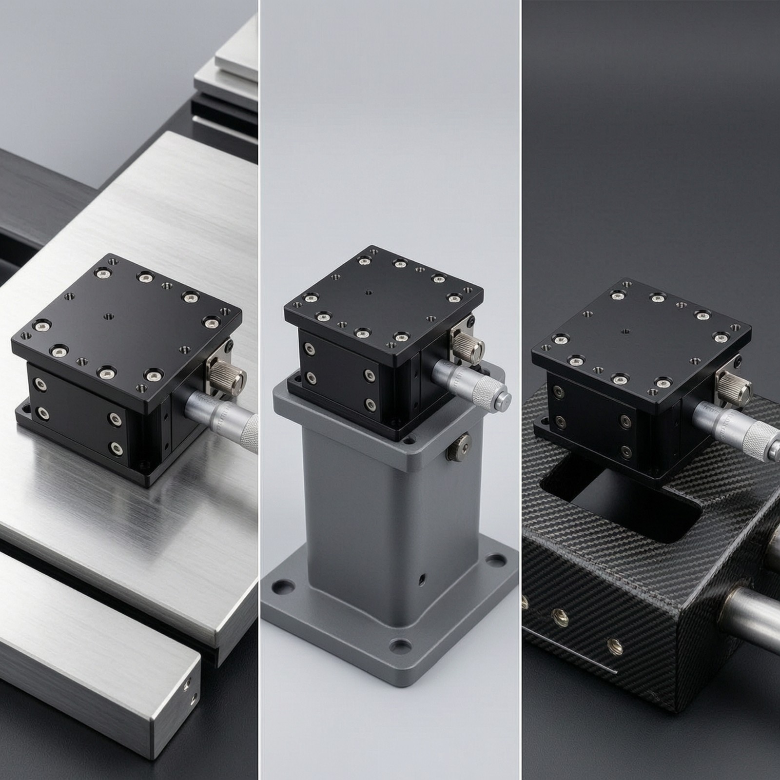 Manual Linear Movement Stage Fine Tuning Sliding Table Horizontal