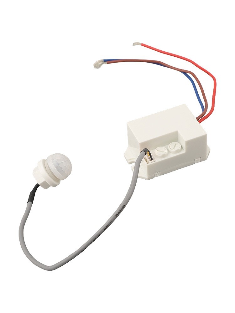 Reliable Electric Relay Body Motion Sensor for Lamp Control Easy Installation