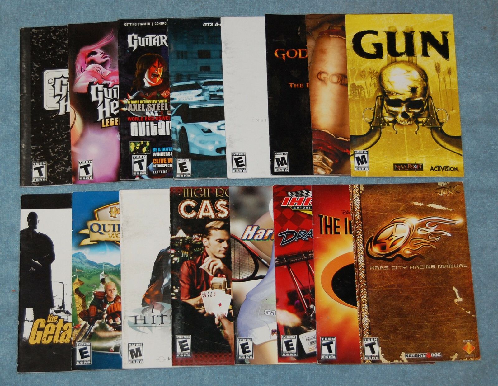 Gun Sony Playstation 2 Manual (Manual Only)