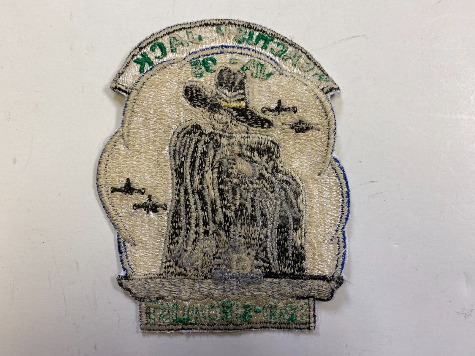 F0291 Repro US Navy Vietnam War Patch Attack Squadron 95 Cactus Jack SPAD IR43E