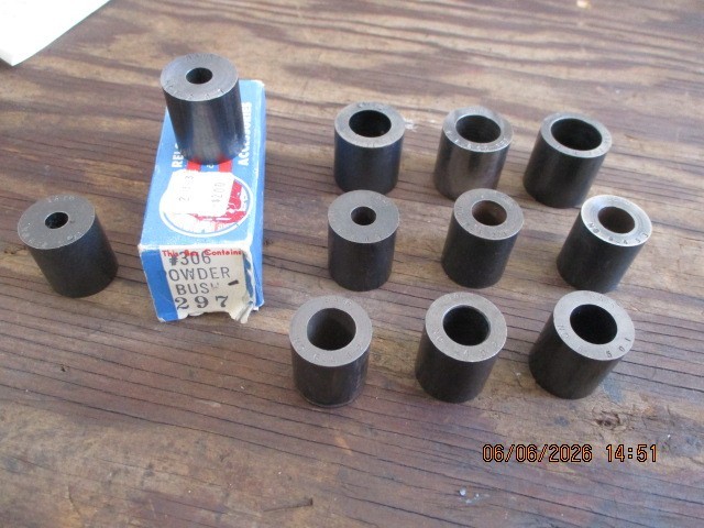 Bair/Pacific Reloading, 11 Powder & Shot Bushings