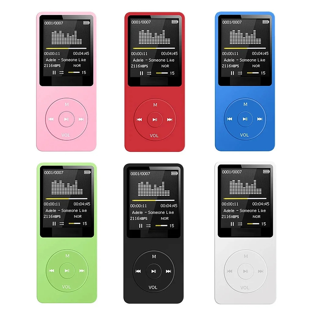 Bluetooth-compatible Mp3 Music Player Lossless Portable Fm Radio Walkman Mp3