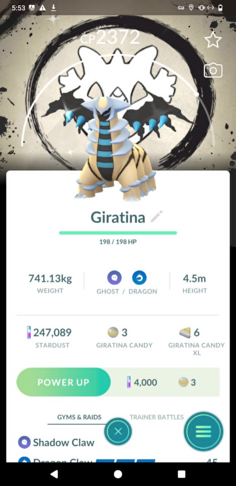 Pokémon Shiny Giratina Altered Special Background Go Fest 2026