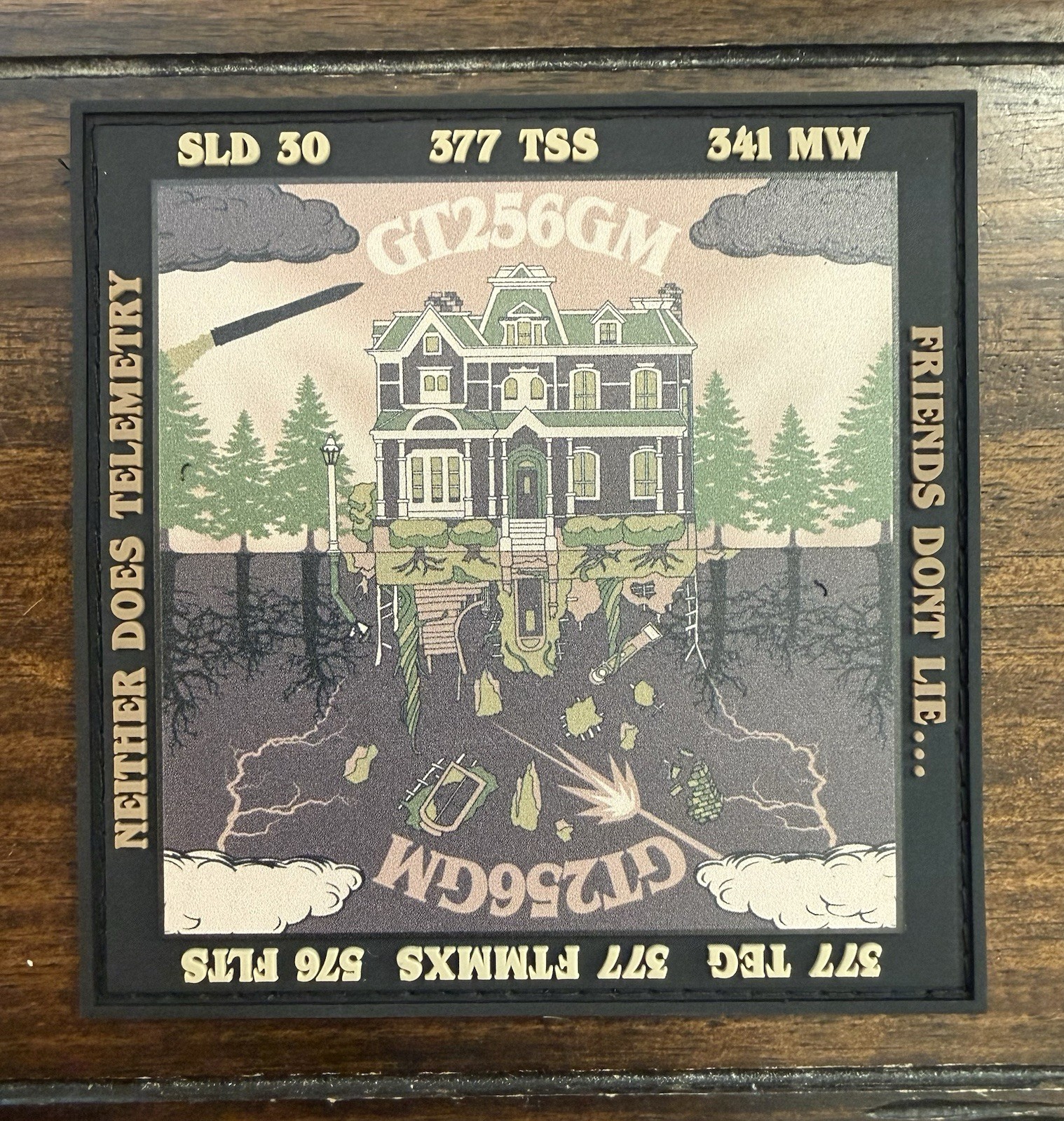 USAF 576 FLTS, GT 256, ICBM Nuclear Patch, Test Launch, Glory Trip, Missile, OCP
