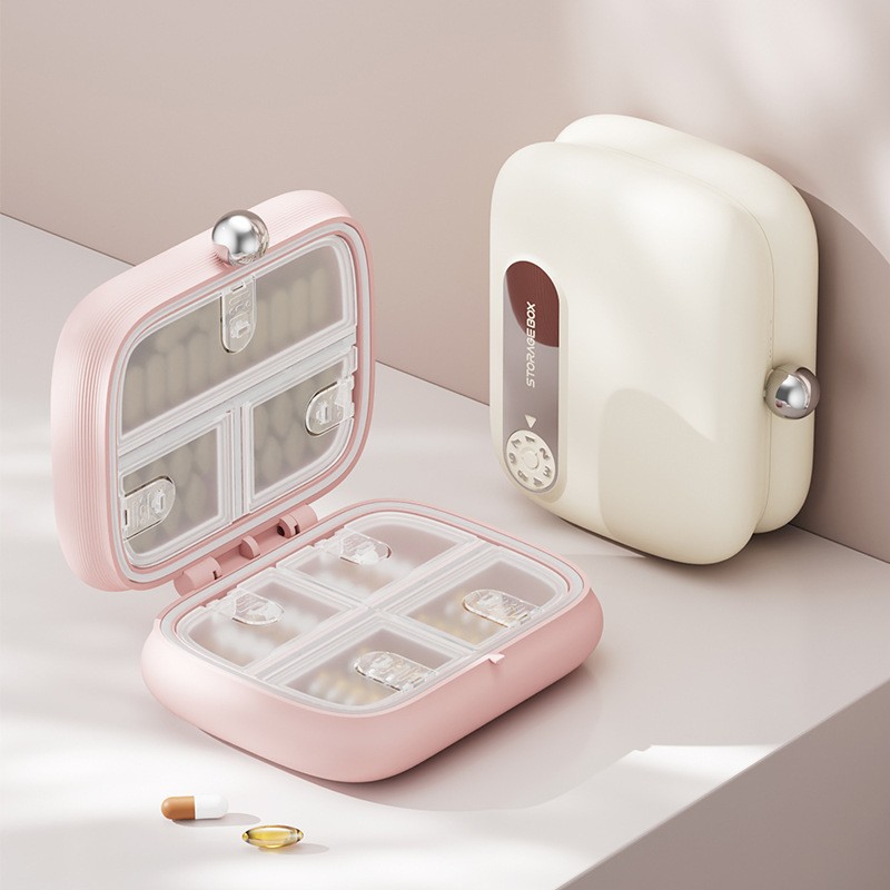 Portable Small Medicine Box Carry-on Medicine for Seven Days  Storage Box
