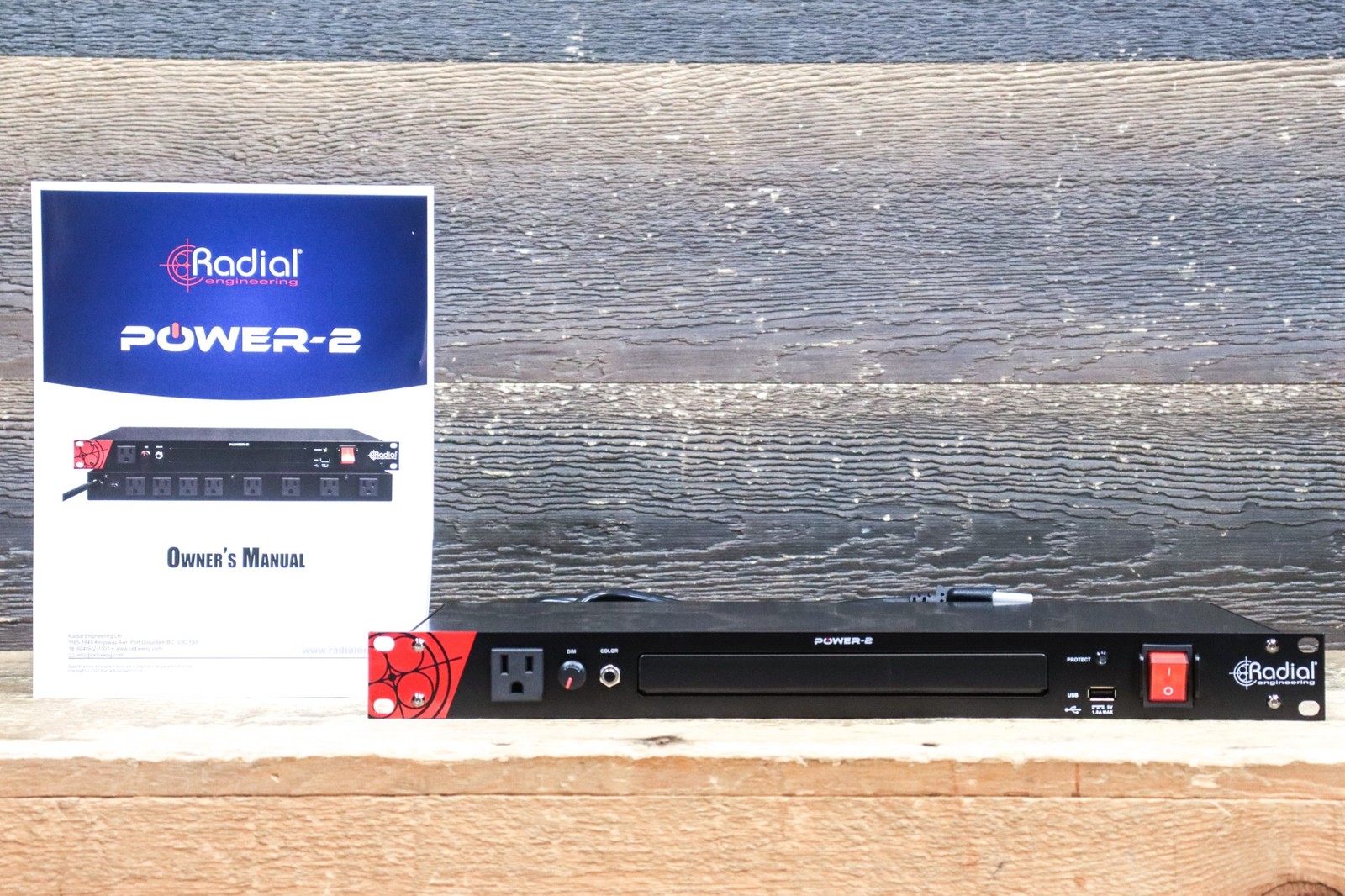 Radial Engineering Power-2 Surge Suppressor & Power Conditioner LED Illumination