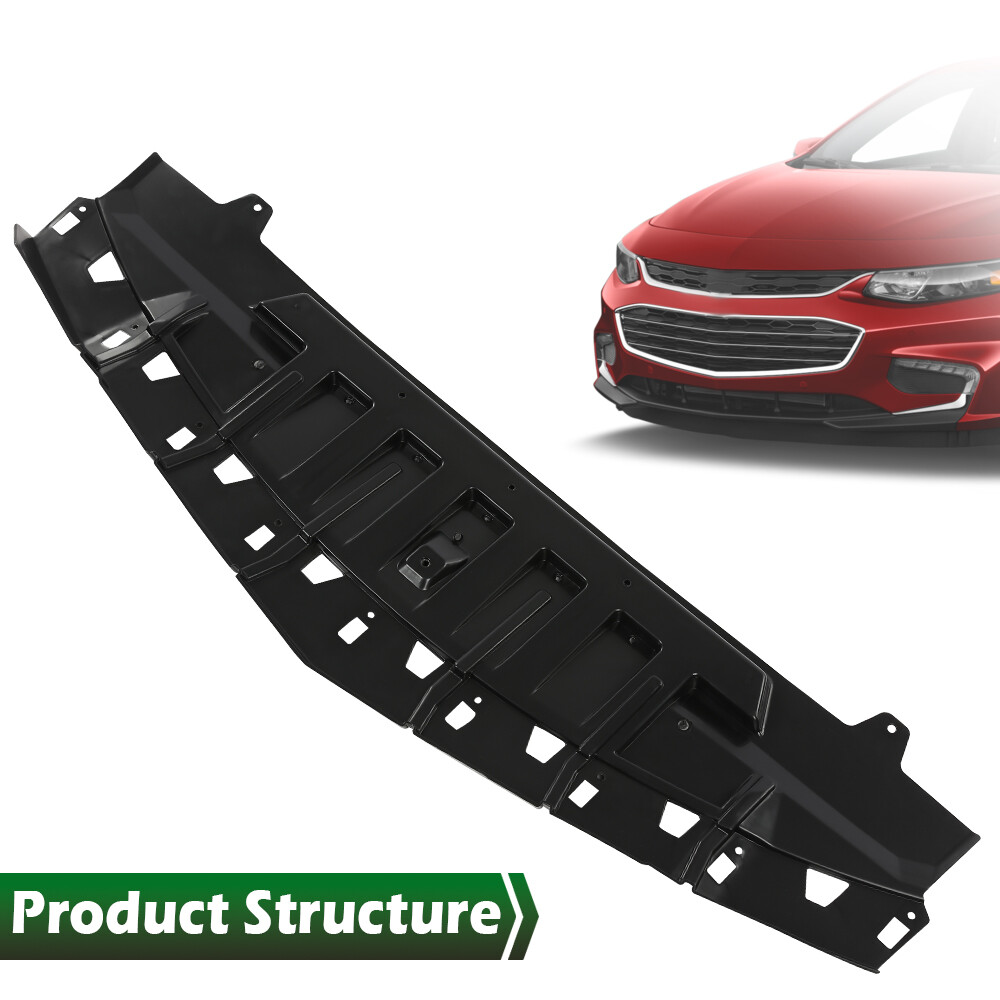 Fit For 2016-2019 Chevrolet Malibu Front Engine Splash Shield Under Cover Black