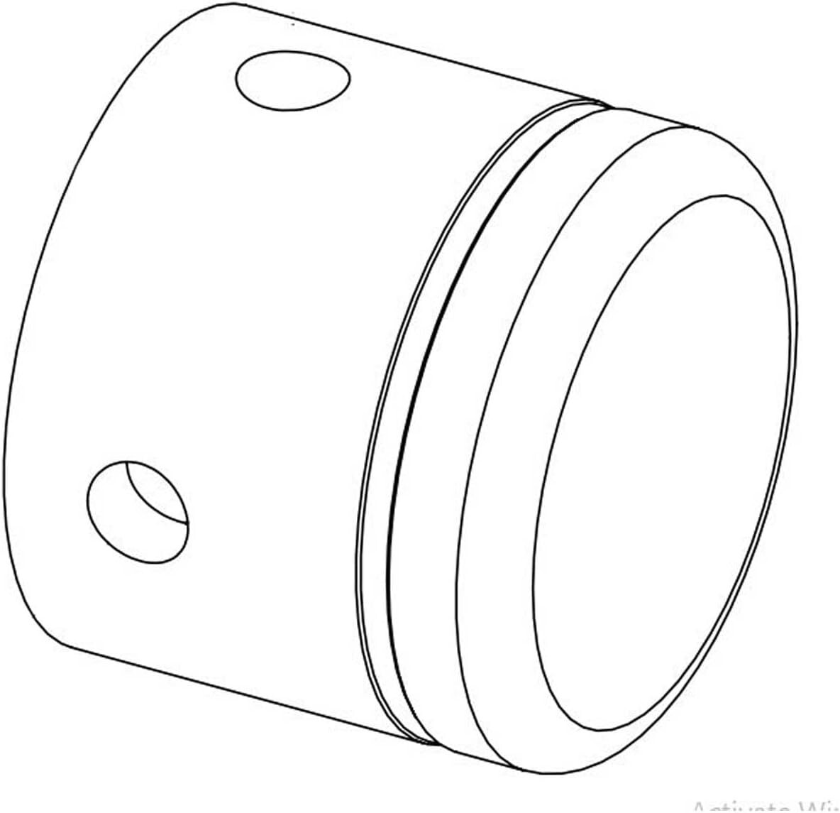 Matrix Commercial Strength System Tube End Cap 25.4mm 1000308469